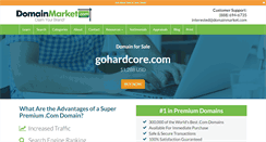 Desktop Screenshot of gohardcore.com