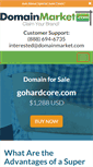 Mobile Screenshot of gohardcore.com